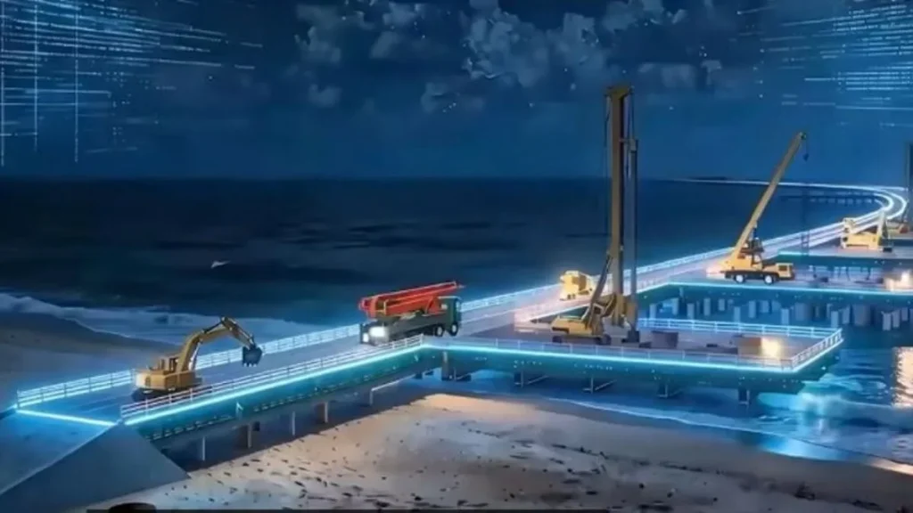 Obra de R$ 11,6 bilhões da ponte Salvador-itaparica adota plataforma marítima inédita