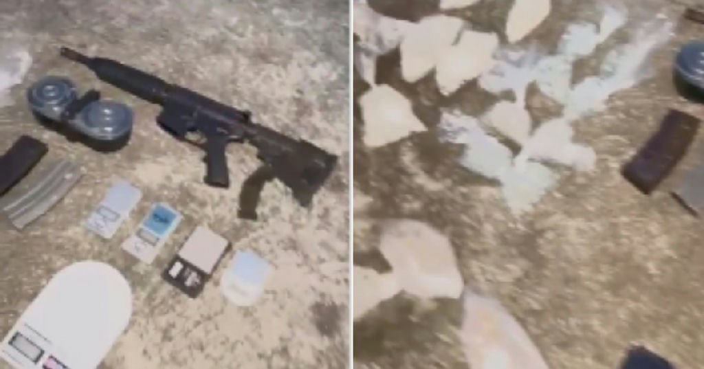 Operação policial em Salvador resulta na apreensão de fuzil e milhares de porções de drogas