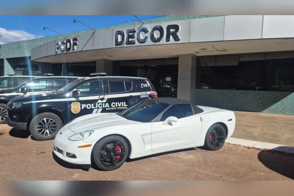 PCDF apreende carro de luxo em nova fase da Operação Black-tie no Distrito Federal