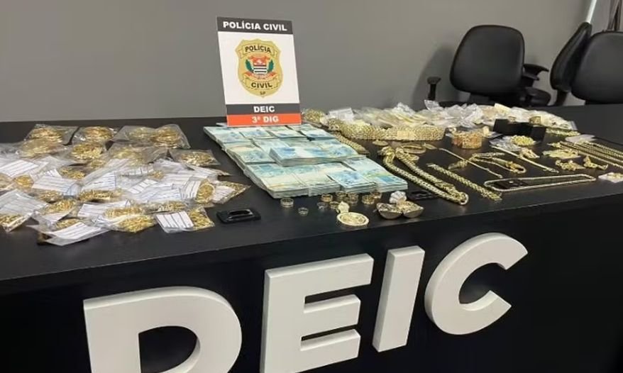 Polícia Civil desarticula quadrilha que roubava e derretia joias em São Paulo