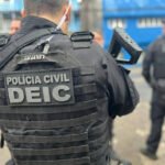 Polícia prende suspeito...