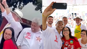 Prefeita de Araci viraliza em carreata enquanto educação municipal enfrenta baixos índices