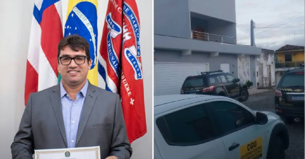 Prefeito de Gongogi é alvo de operação da Polícia Federal contra desvios