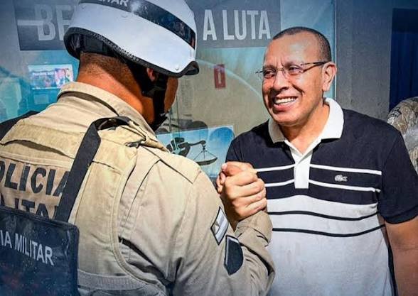 Soldado Prisco lidera intenções de voto entre profissionais de segurança na Bahia