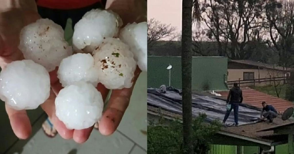 Temporais e granizo deixam mortos e causam destruição em 33 cidades do Rio Grande do Sul