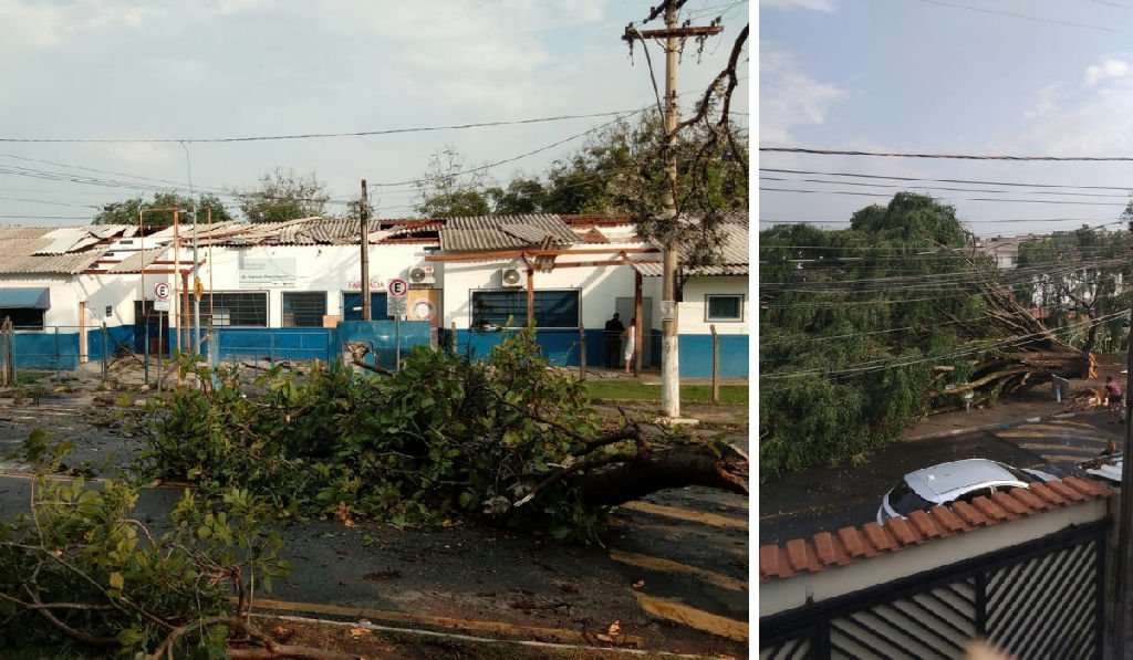 Temporal causa destruição e deixa rastro de prejuízos em Campinas