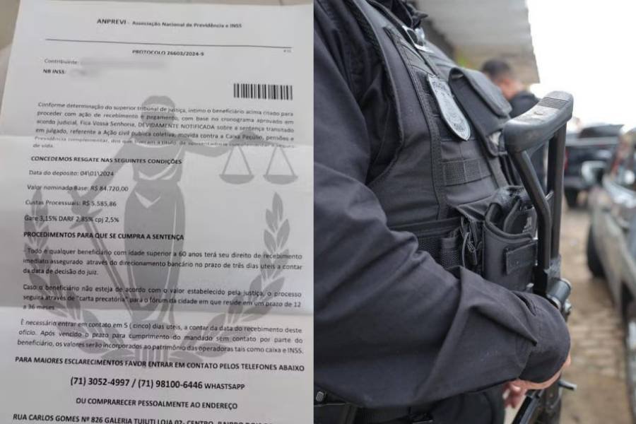 Trio é detido em Salvador por aplicar golpe da falsa carta premiada contra idosos