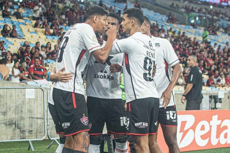 Vitória busca vitória no Maracanã contra o Flamengo no Brasileirão