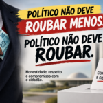 “Político deve roubar...