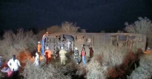 Acidente com ônibus na Chapada Diamantina deixa sete mortos e 13 feridos