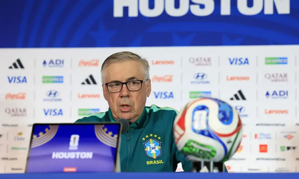 Ancelotti anuncia convocação da Seleção Brasileira para amistosos internacionais