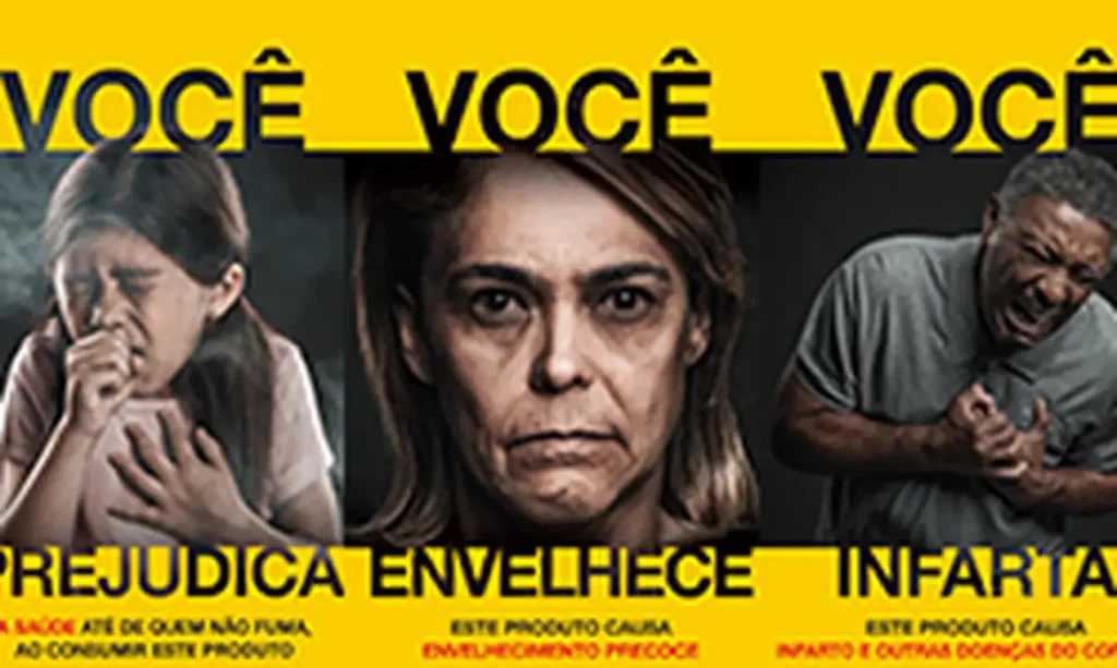 Anvisa propõe novas imagens de alerta para embalagens de produtos de tabaco