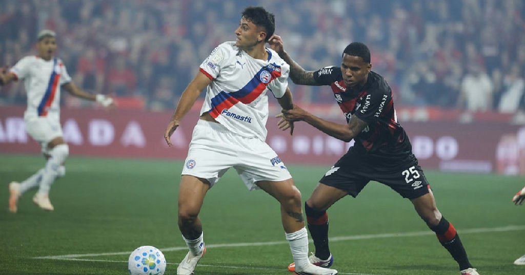 Bahia perde para o Athletico e encerra série invicta no Brasileirão