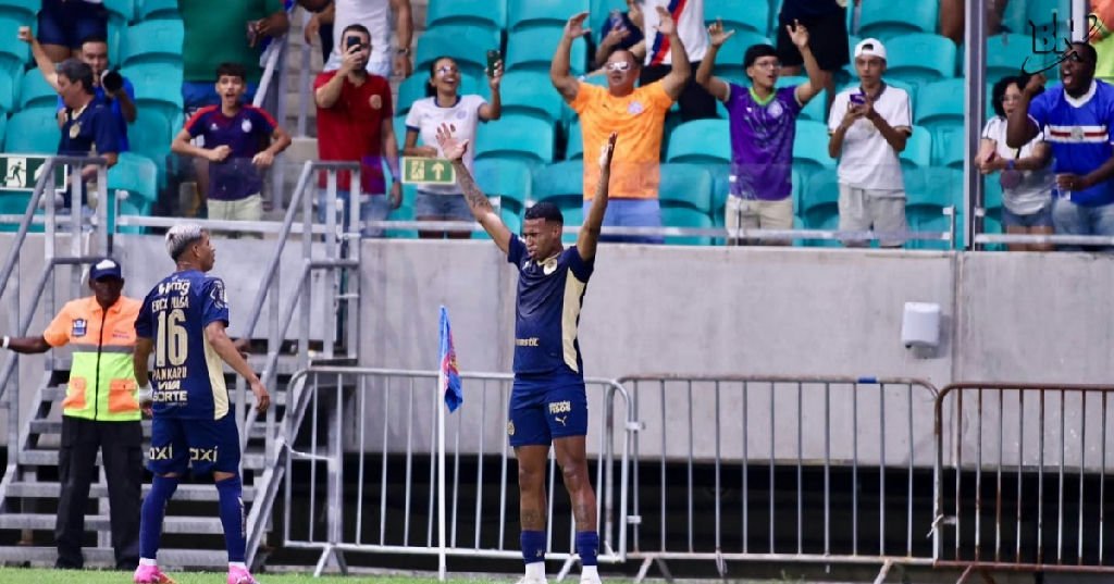 Bahia supera o Remo na Arena Fonte Nova e entra no G-4 do Brasileirão