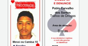 Baralho do Crime: SSP aponta envolvimento de Messi no fornecimento de armas em Salvador