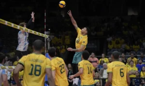 Brasil assegura presença no vôlei masculino em Los Angeles 2028