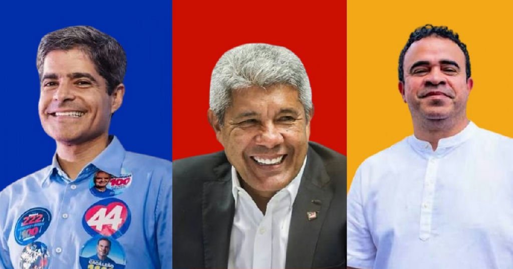 Candidatos ao governo da Bahia intensificam atos de campanha neste domingo