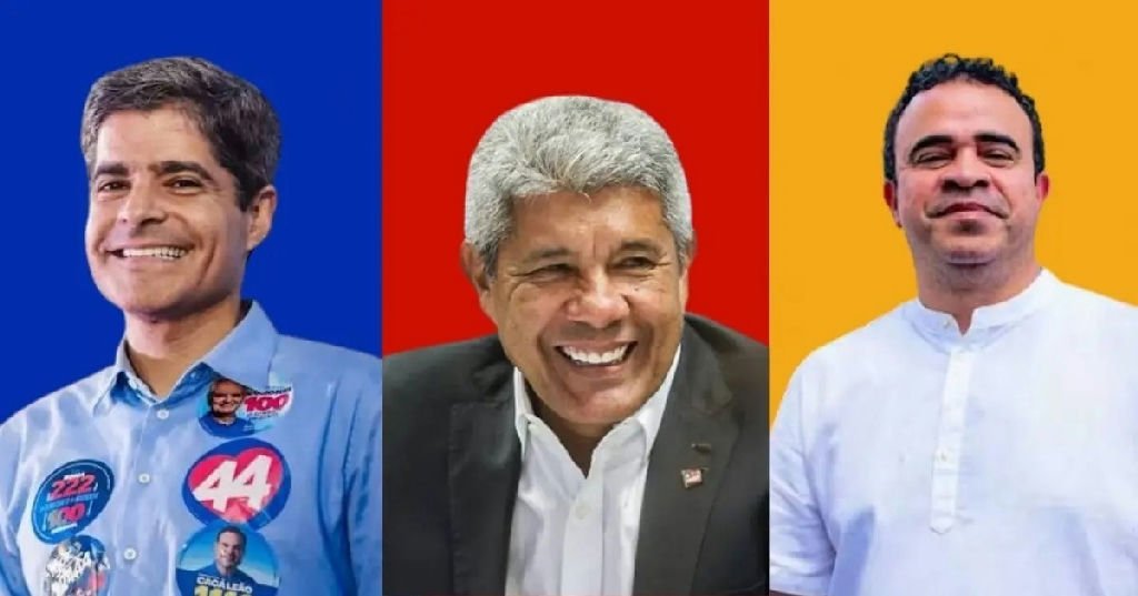 Candidatos ao governo da Bahia intensificam atos de campanha neste sábado