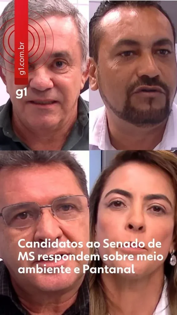 Candidatos ao Senado por Mato Grosso do Sul debatem preservação ambiental e futuro do Pantanal