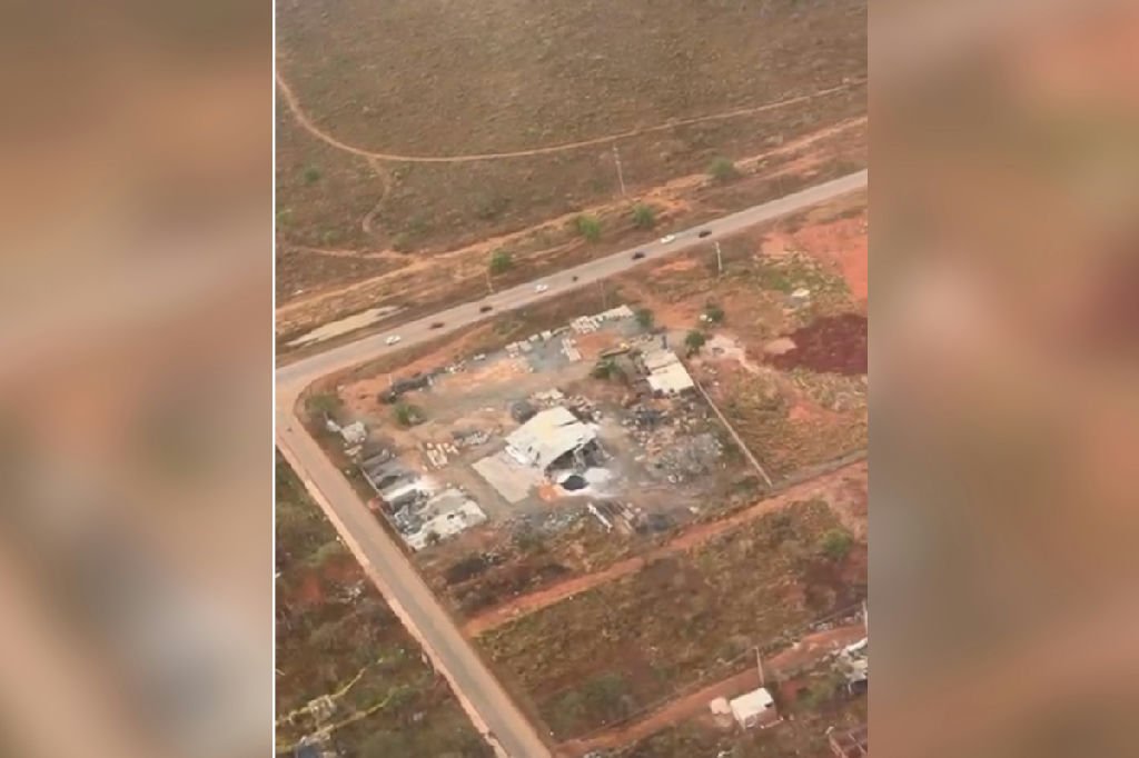 Celina Leão sobrevoa Arapoanga após temporal causar destruição em Planaltina