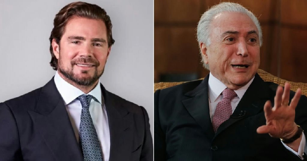 Documentário sobre Michel Temer teve patrocínio articulado via mensagens de Daniel Vorcaro