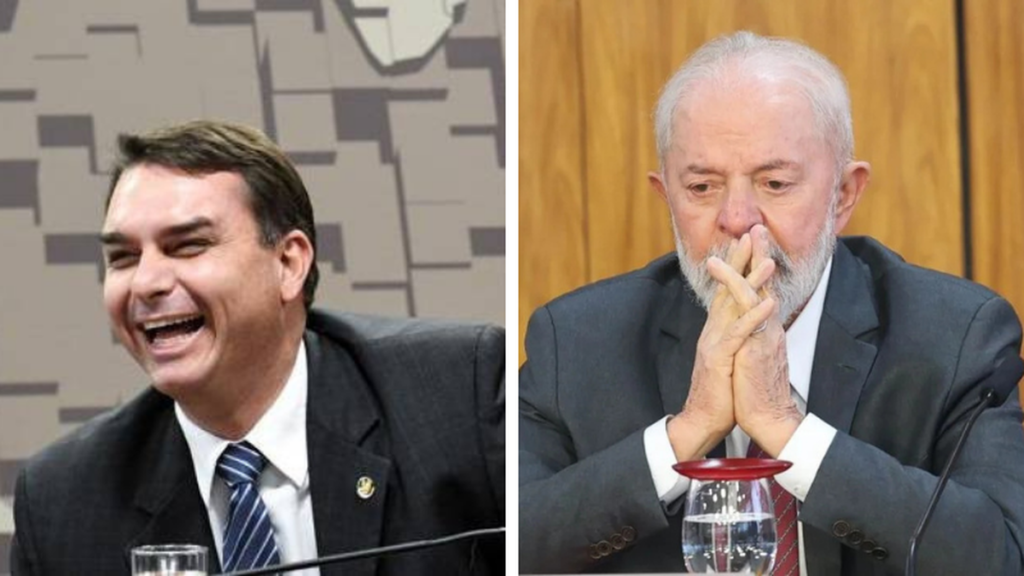 Empate técnico marca disputa entre Lula e Flávio Bolsonaro em nova pesquisa