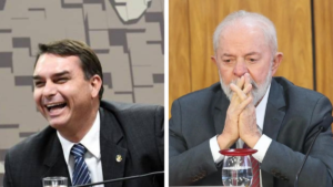 Empate técnico marca disputa entre Lula e Flávio Bolsonaro em nova pesquisa