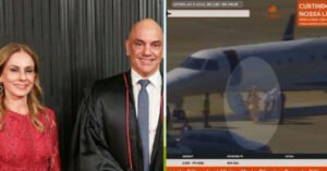 Escritório de esposa de Moraes justifica uso de jatinho ligado a Daniel Vorcaro