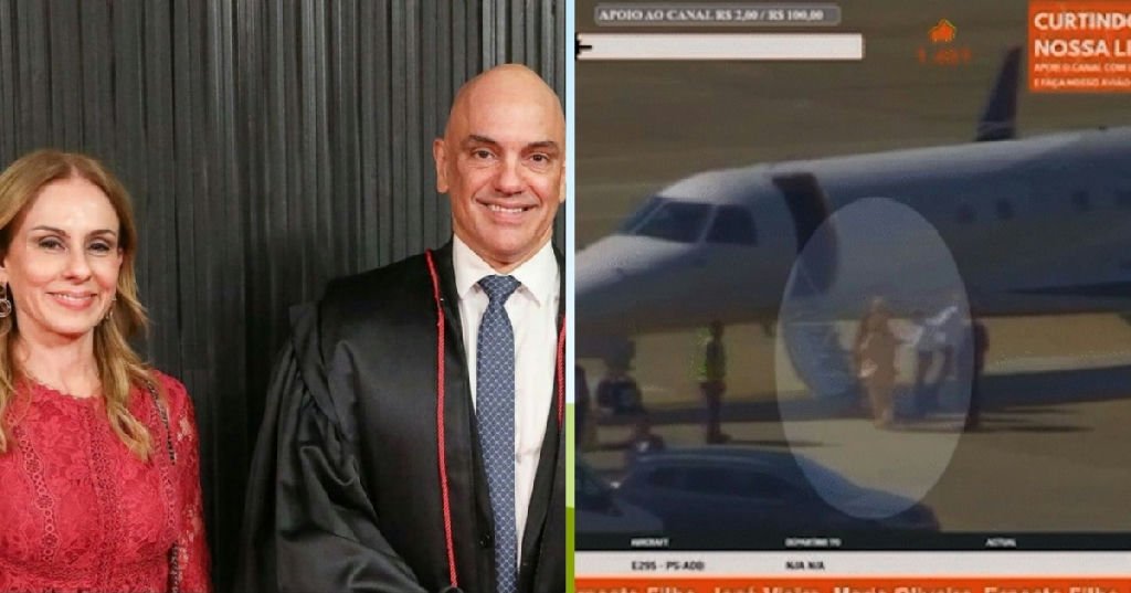 Escritório de esposa de Moraes justifica uso de jatinho ligado a Daniel Vorcaro