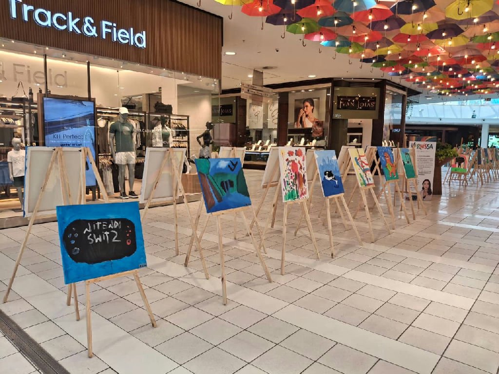 Exposição em Salvador destaca o potencial criativo de crianças autistas