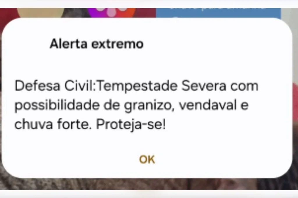 Falhas no sistema explicam disparos repetidos de alertas de tempestade em BH neste domingo