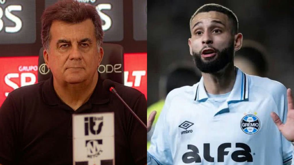 Grêmio contesta declarações de Fábio Mota sobre dívida por Wagner Leonardo