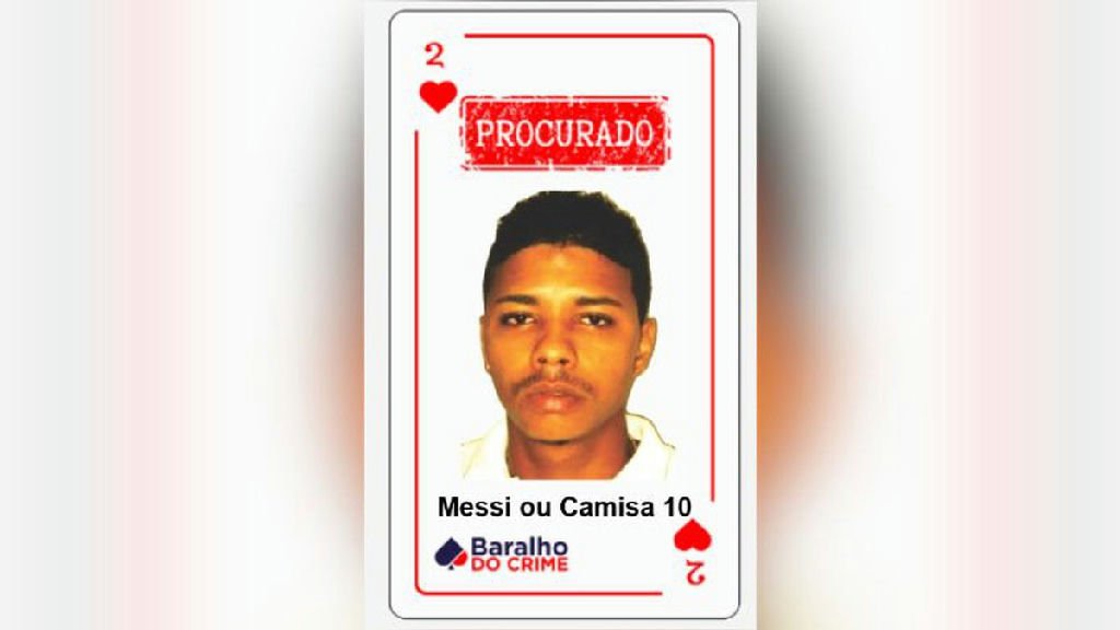 Investigação aponta fornecimento de armas por criminoso do Baralho do Crime em Salvador