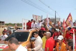 Jerônimo Rodrigues percorre o Território do Sisal em maratona de campanha eleitoral