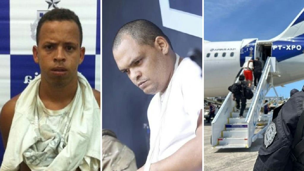 Líderes de facções criminosas da Bahia são transferidos para presídios federais