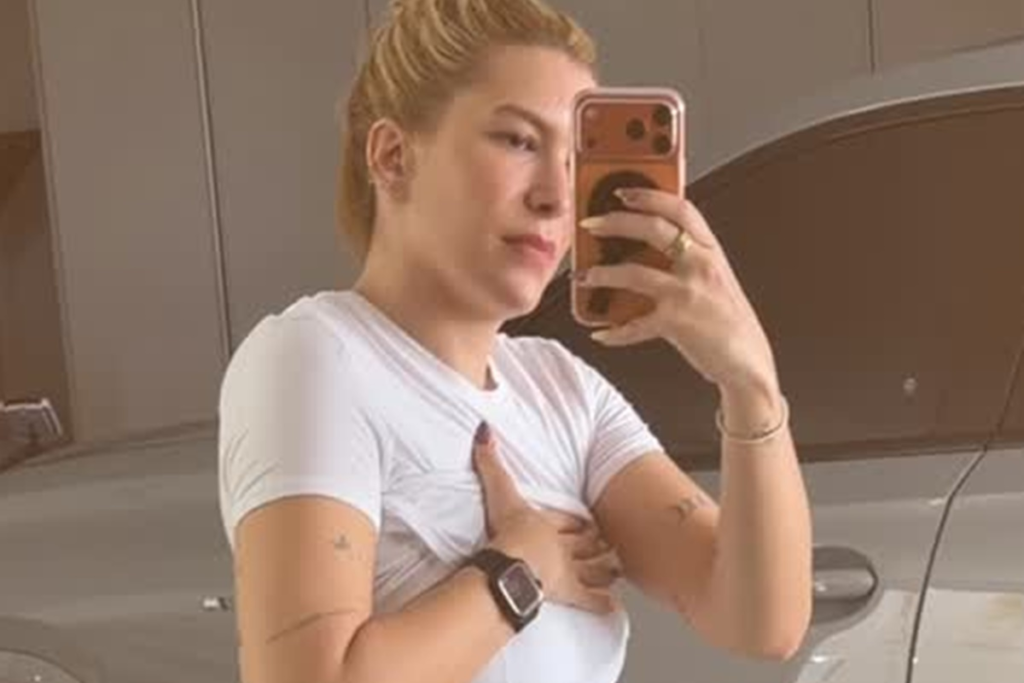 Lore Improta exibe recuperação física três meses após o nascimento de Levi
