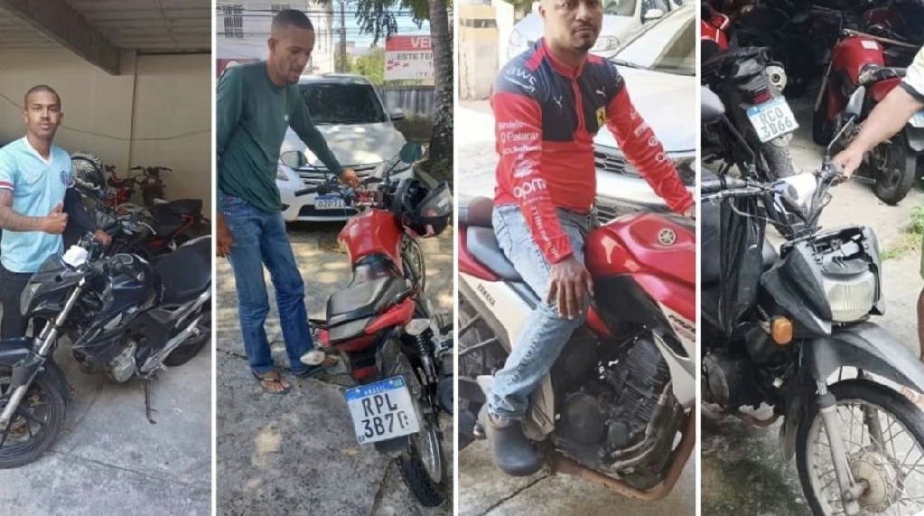 Motocicletas apreendidas são devolvidas aos donos pela Polícia Civil em Salvador