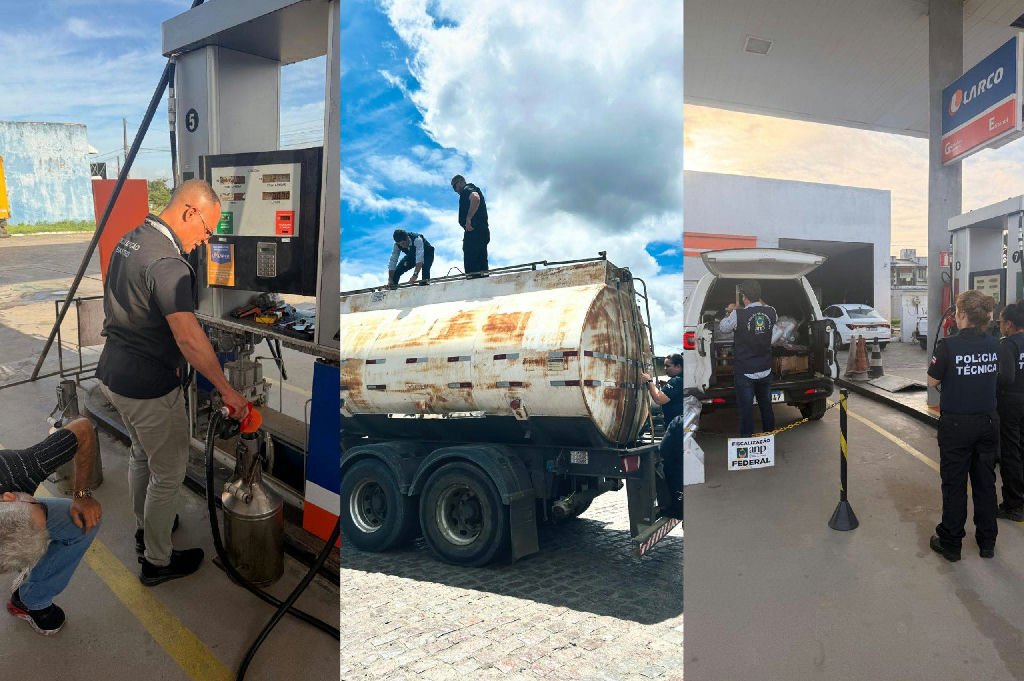 Operação contra combustível irregular interdita posto e resulta em prisões em Feira de Santana