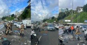 Operação policial em Salvador termina com morte e protesto na Gamboa