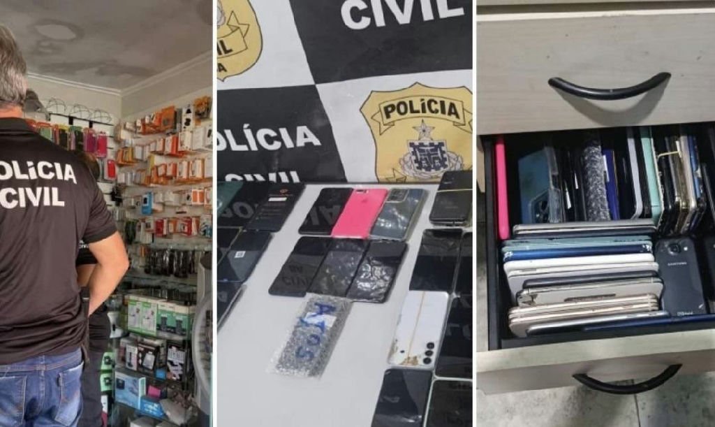 Polícia Civil apreende cem celulares em operação contra receptação em Barreiras