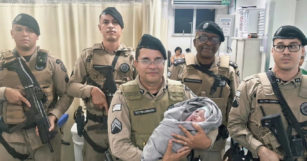 Policiais militares resgatam recém-nascida abandonada em via pública no bairro do IAPI