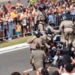 Queda de policiais...