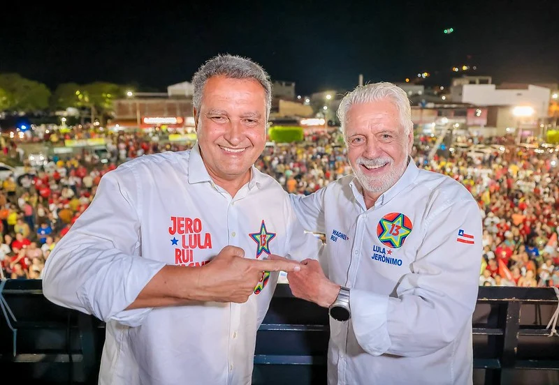 Rui Costa e Jaques Wagner mantêm liderança na disputa pelo Senado na Bahia