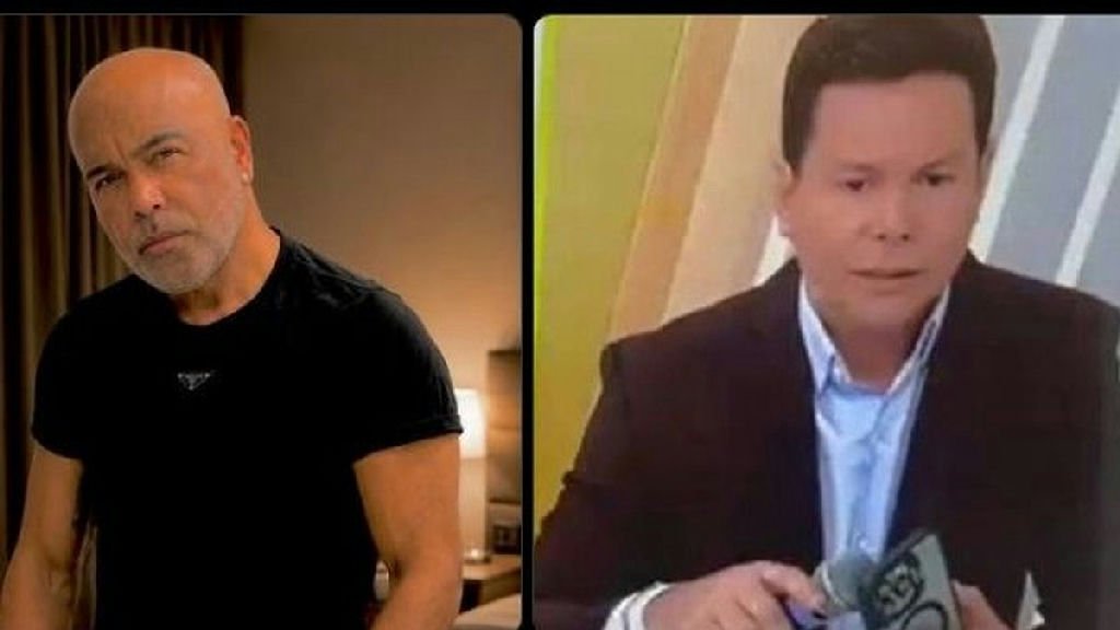 SBT repreende Marcão do Povo após tentativa de contato ao vivo com cantor Rick
