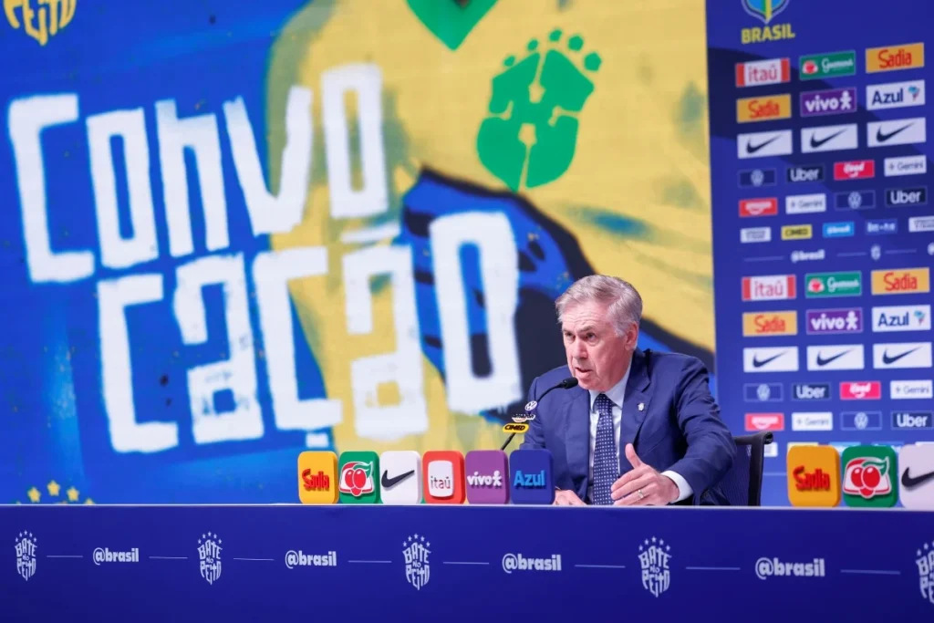 Seleção Brasileira inicia preparação na Austrália sob comando de Carlo Ancelotti