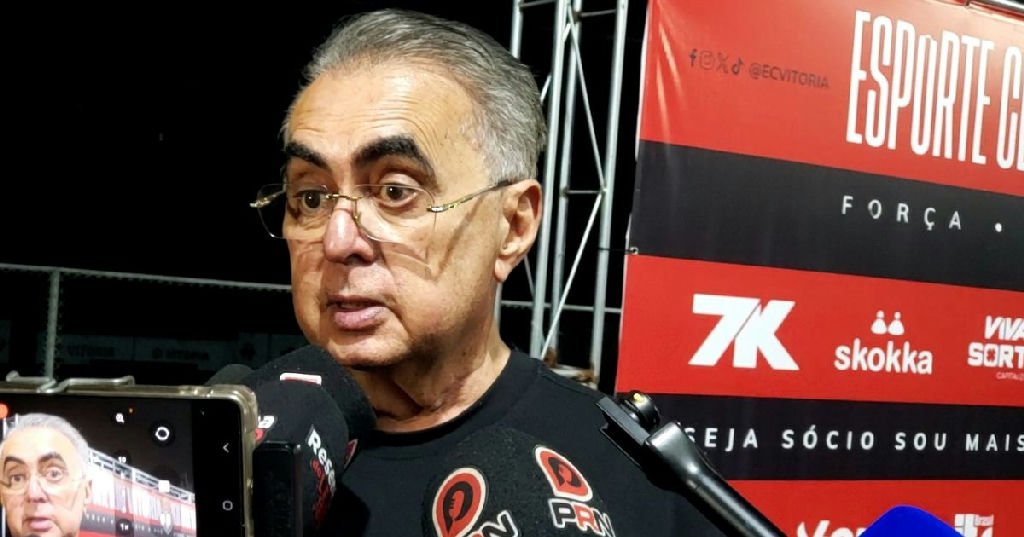 Sérgio Papellin reafirma permanência de Jair Ventura no comando do Vitória