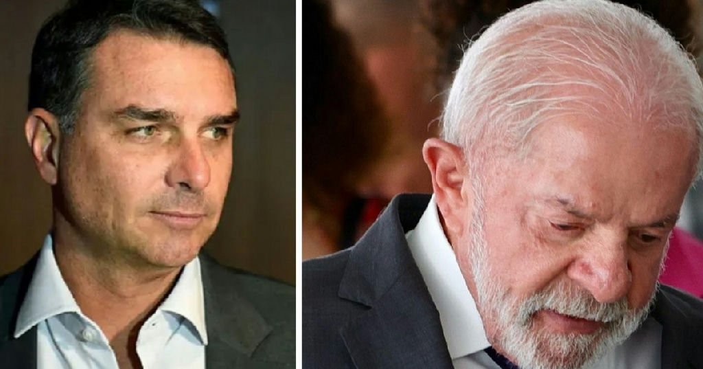 Simulação do Poderdata mostra Flávio Bolsonaro à frente de Lula com 46% a 44% para 2026
