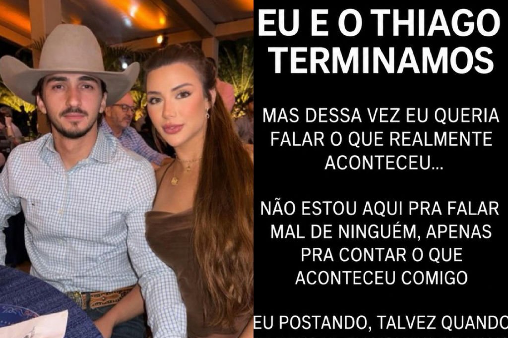 Término de Duda Corrêa e Thiago Queiroz é marcado por exposição de traições e acusações