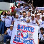 Torcida Bamor promove...