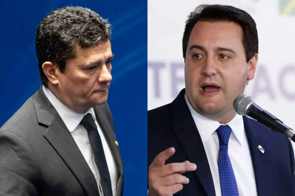 Tre-pr proíbe Sergio Moro de associar sua imagem a Ratinho Júnior em campanha